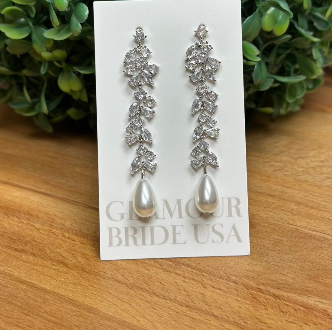 Pearl Bridal Earrings  pearl earrings long Wedding drop earrings teardrop earrings bridesmaid earrings wedding jewelry MOG earrings MOB