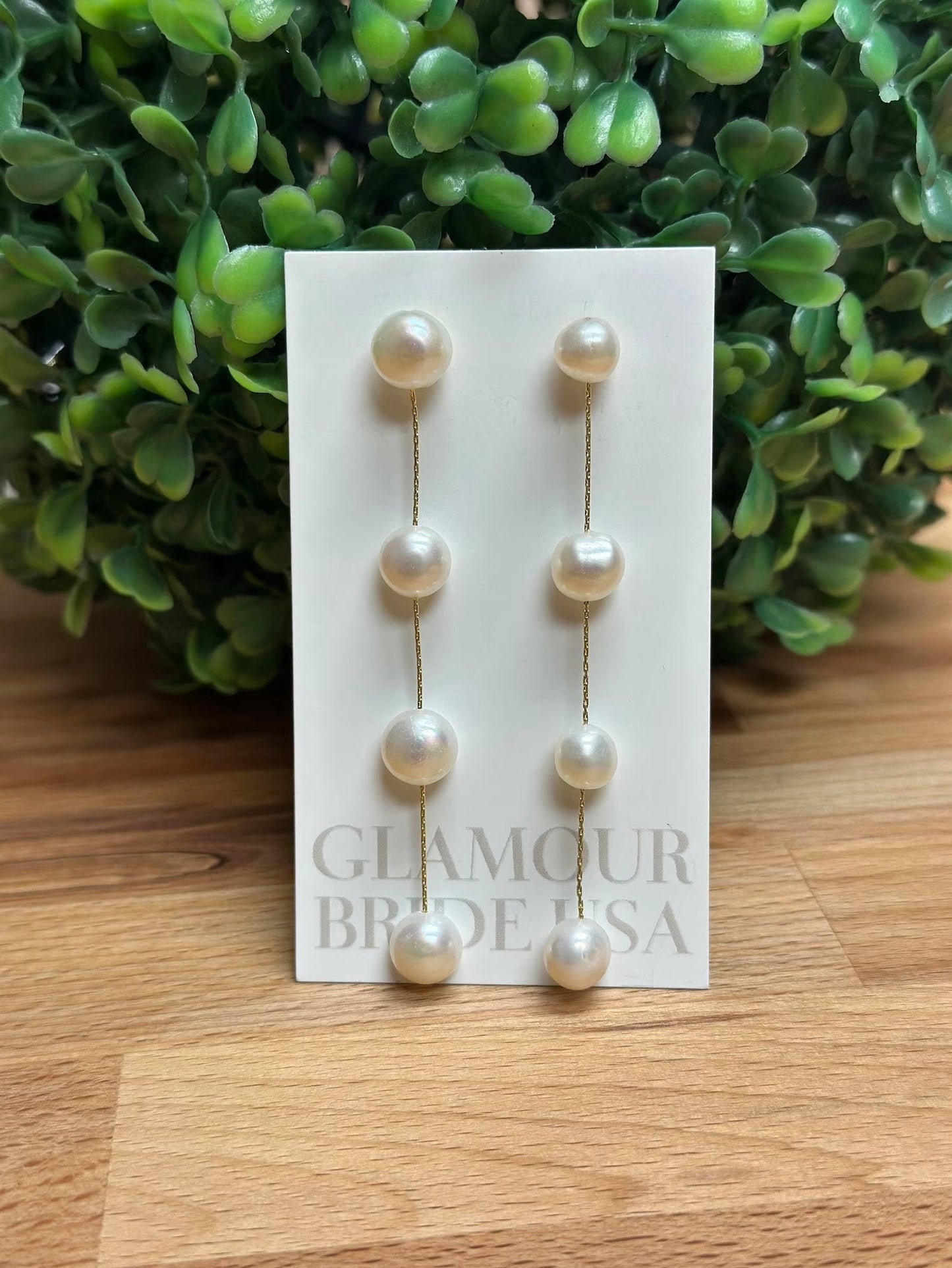 Pearl Earrings Drop Bridal Earrings Pearl Wedding Earrings Long Pearl Earrings Gold Bridal Jewelry Dangle Pearl Earrings