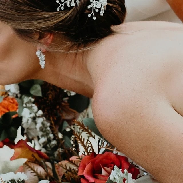 Pearl earrings Drop Pearl Bridal earrings Pearl Wedding earrings Pearl Chandelier earrings Long Bridal Earrings