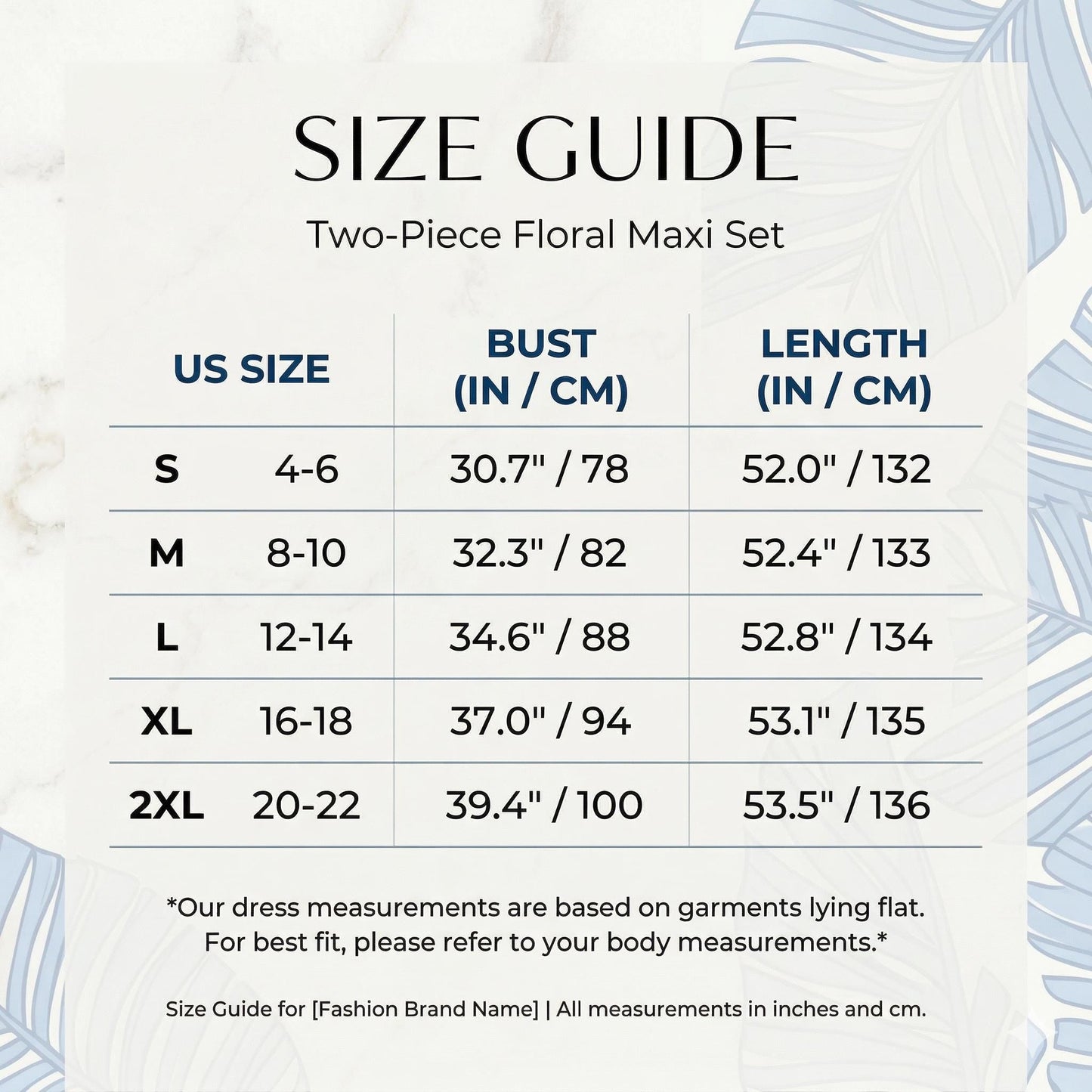 Tropical Leaf Maxi Dress, Two-Piece Style Cut Out Summer Party Gown, Beach Wedding Guest Dress, High Waisted Bodycon Smocked Floral Dress